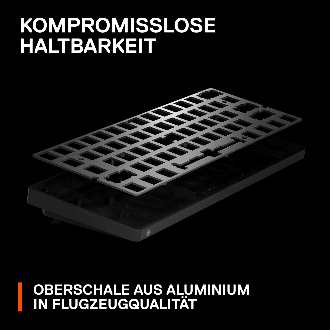 SteelSeries Apex Pro Mini HyperMagnetic Gaming-Tastatur – Die weltweit schnellste Tastatur – Anpassbares Ansprechverhalten – 60%-Formfaktor – RGB – PBT-Keycaps – USB-C – Deutsches Tastatur QWERTZ