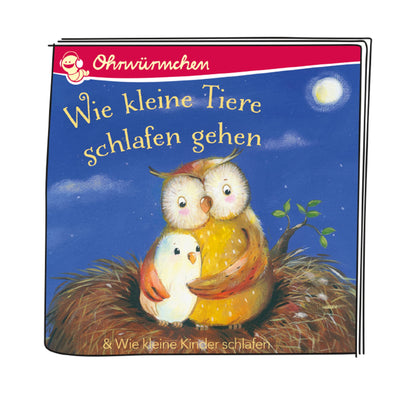 tonies Hörfigur für Toniebox, Wie kleine Tiere schlafen gehen und andere Geschichten, Hörspiel mit Liedern für Kinder ab 3 Jahren, Spielzeit ca. 50 Minuten