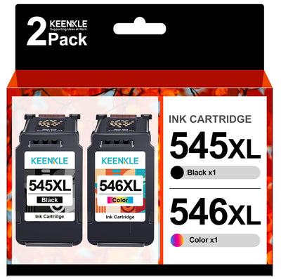 PG-545 CL-546 XL PG-545XL CL-546XL Ersatz für Canon Druckerpatronen 545 546 Multipack für Canon Pixma MX495 TR4550 TS3350 TS3150 TR4551 MG2550s MG2555s TS3151 MG3050 MG2950 TS205(Schwarz, Farbe)