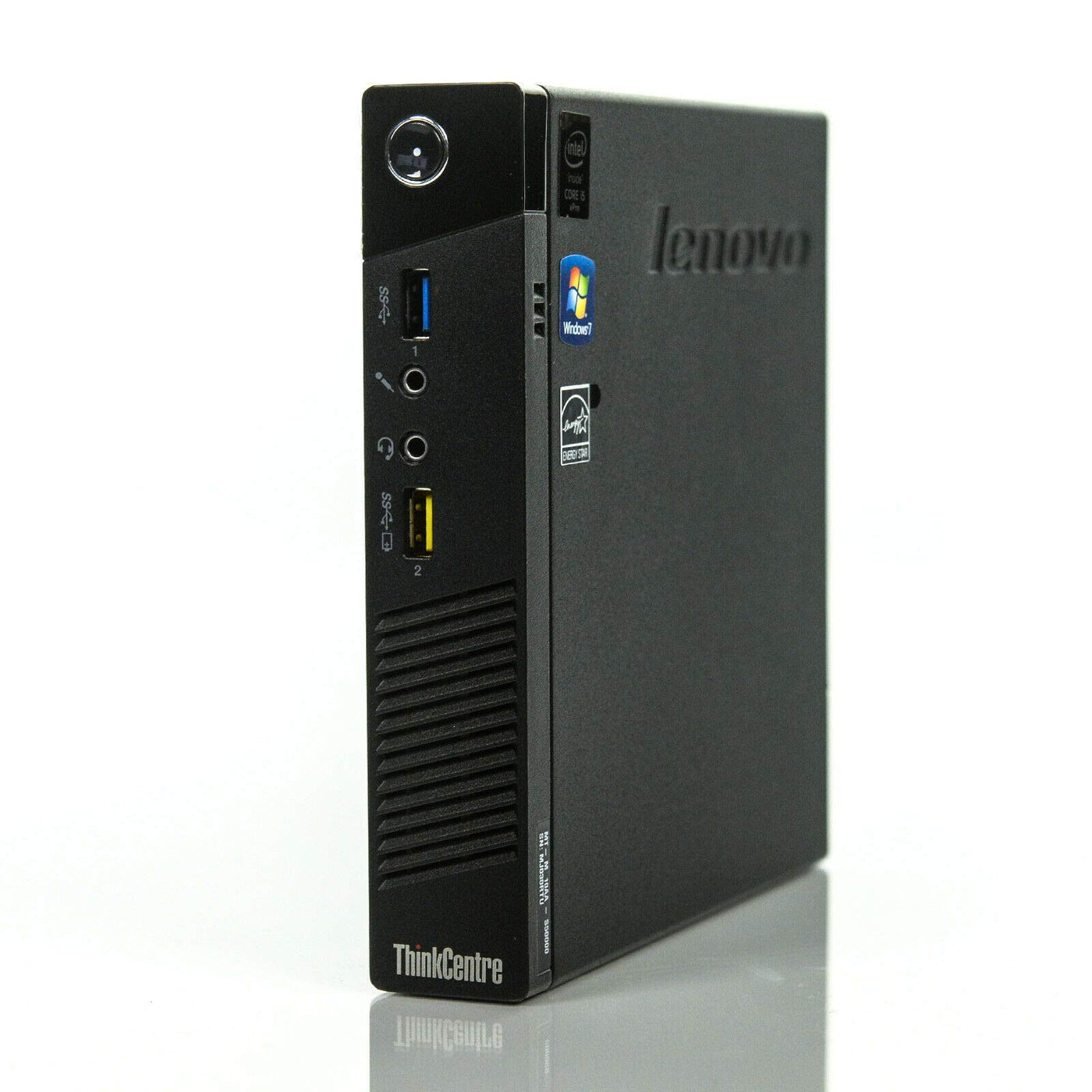 Lenovo Mini PC Desktop Computer ThinkCentre M93p USDT Tiny Intel Core i5 240GB SSD (NEU) Festplatte 8GB Win 10 Pro W-LAN 10AAA0PQ00 (Generalüberholt)