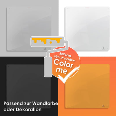 KESSER® Infrarotheizung 425 Watt Wandheizung ✓ Infrarot ✓ Heizung ✓ Heizkörper | Heizpaneel| Inkl.Standfüßen NEU | Strahlend