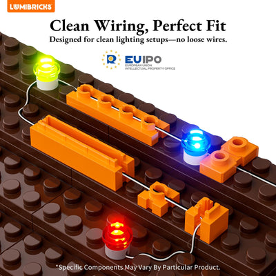 Lumibricks Waterfall Cabin Bauset mit Licht – 2539 Teile Retro Holzhaus mit beweglichem Wasserfall & Naturkulisse, Sammlerstück für Erwachsene