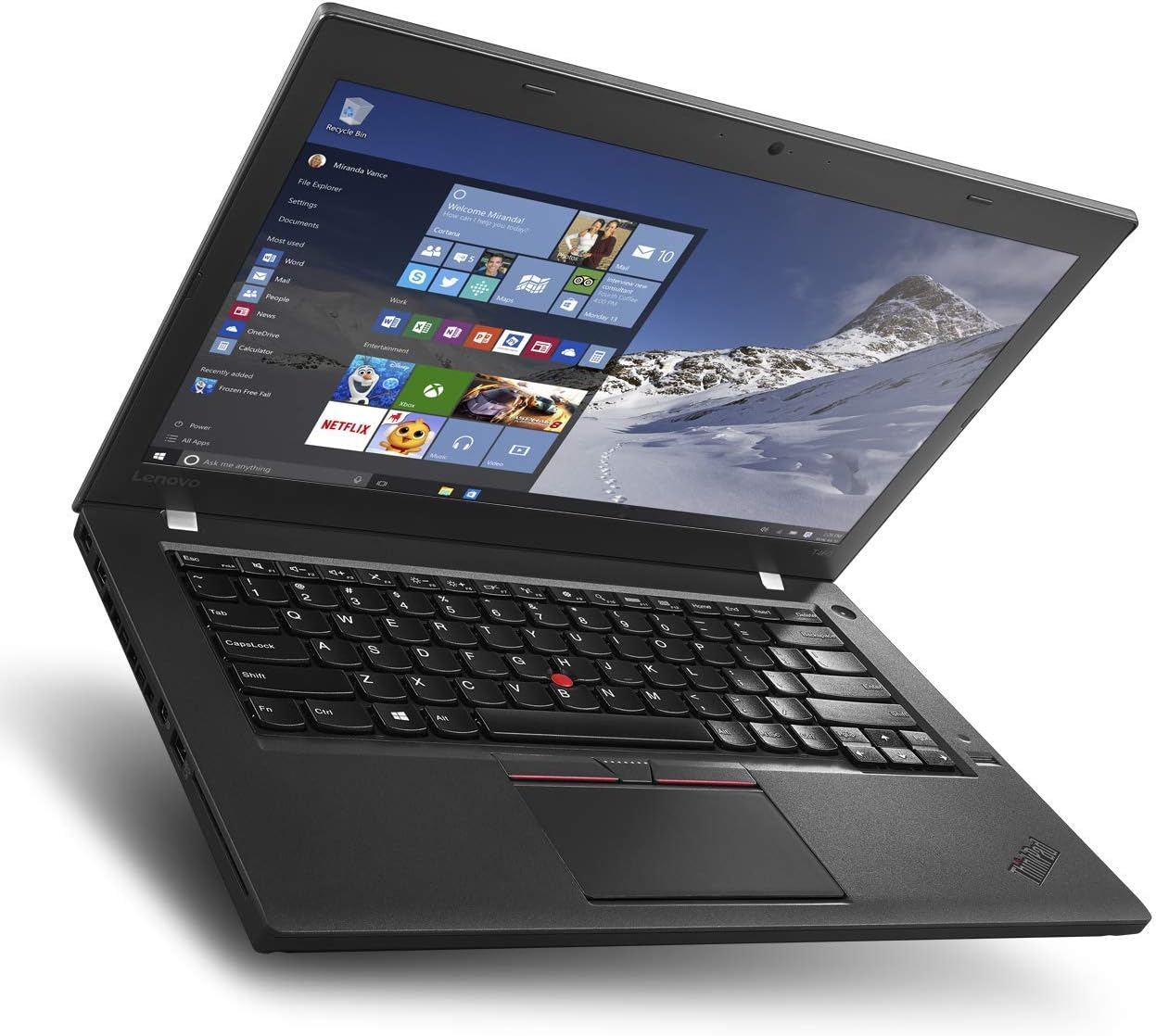 Lenovo ThinkPad T460 Intel Core i5 Full HD (14 Zoll 256GB SSD Festplatte 8GB Speicher) Windows 11 Pro (Generalüberholt)