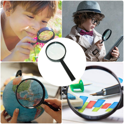 2 Stück Lupen, Kinder-Lupen, Lupe Kinder, Kinder Lupe, Lupe Kinder Forscher, Lupen Kinder, Kinder Lupe, Kinderlupe, Spielzeug Mitgebsel Für Kinder Aus Kunststoff Acryl Party
