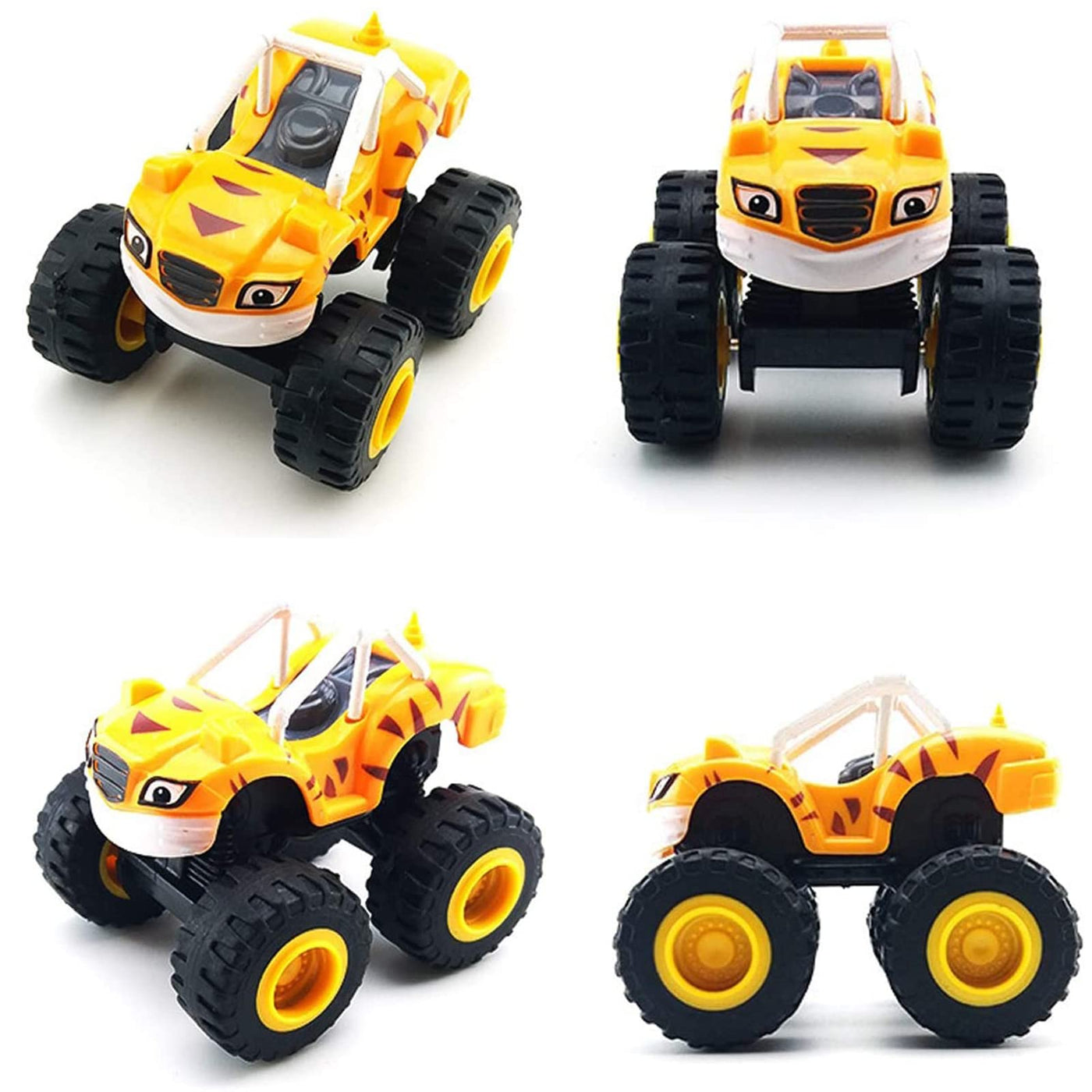BEYOND MS 6 Pack Monster Maschinen Spielzeug, Trucks Spielzeug für Kinder Geburtstag Truck Spielzeug Set, Weihnachten Truck Spielzeug Geschenk für Jungen und Mädchen