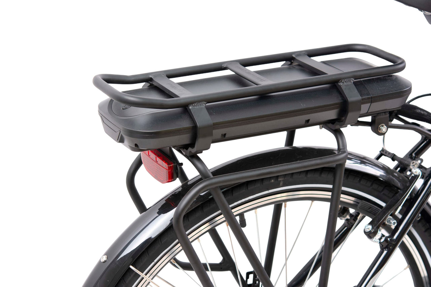 F.lli Schiano E-Moon, E Bike für die Stadt 26 Zoll, 36V 13Ah Abnehmbarer Akku, Motor 250W 40Nm, City Ebike für Herren/Damen, Schwarz