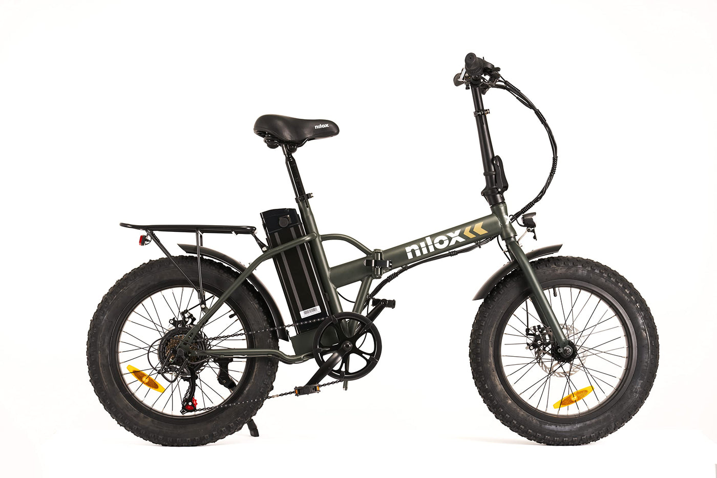 Nilox, E-Bike X8 Plus, Elektrofahrrad mit Tretunterstützung, 70 km Autonomie, 36 V - 250 W Brushless High Speed