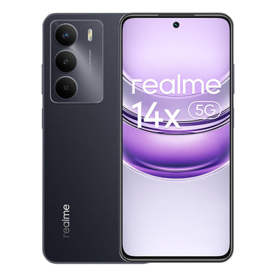 realme 14x 5G Smartphone 8 + 256 GB, Eye Comfort Display 120 Hz, scharfe Kamera mit 50 MP, langlebiger Akku 5000 mAh, Stoßfestigkeit in Militärqualität, Octa-Core, Grün (ohne Adapter)