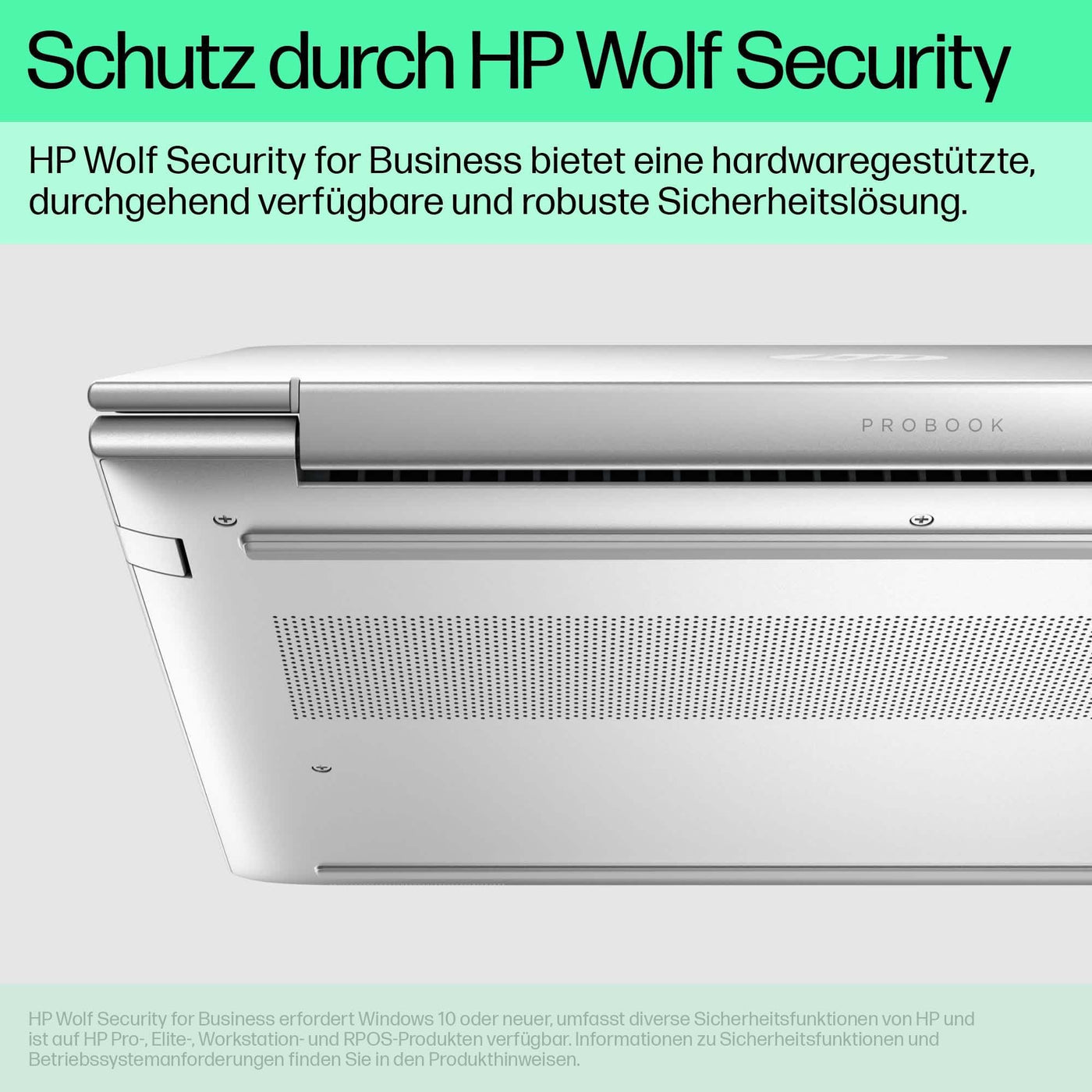 HP ProBook 440 G11 Notebook - Wolf Pro Security - Intel Core Ultra 7 155U / 1.7 GHz - Win 11 Pro - Intel Graphics - 32 GB RAM - 1 TB SSD NVMe - 35.6 cm (14") IPS 1920 x 1200 - Wi-Fi 6E, Bluetooth