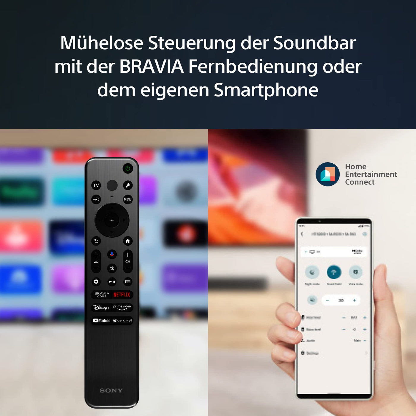 Sony HT-S2000 klein Und kompakt 3.1ch Dolby Atmos Soundbar für TV mit Bluetooth