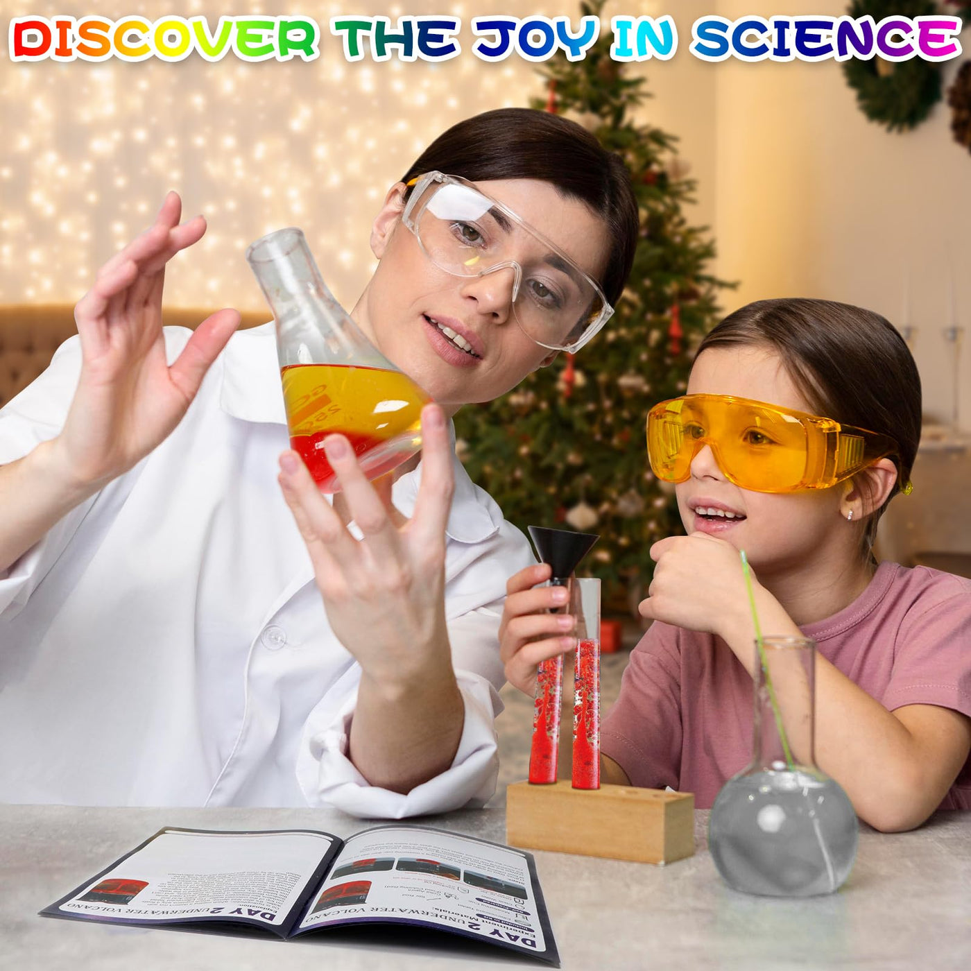 Experimente Adventskalender 2025 Kinder Weihnachtskalender Experimentierkästen Weihnachtskalender Mädchen Jungen