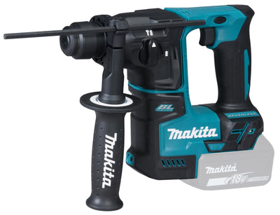 Makita DHR171RAX3 Akku-Bohrhammer für SDS-PLUS 18V / 2,0 Ah, 2 Akkus + Ladegerät + Zubehör im Transportkoffer