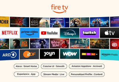 TCL 50PF650 50-Zoll 4K Ultra HD, HDR TV, Smart LED Fire TV (Dolby Vision, Dolby Atmos, DTS, HDR 10, Alexa integriert, Airplay2, Miracast)
