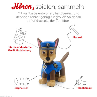 tonies Hörfiguren Bundle für Toniebox, 4 x PAW Patrol Figur, jeweils 4 spannende Geschichten für Kinder ab 3 Jahren