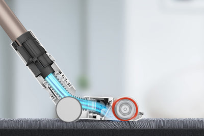 Xiaomi G9 Plus Staubsauger kabellos, 2-in-1 Akkustaubsauger, bis zu 60 min Laufzeit, 600ml Vacuum Cleaner für Tierhaare, Teppich, Polster und Hartboden