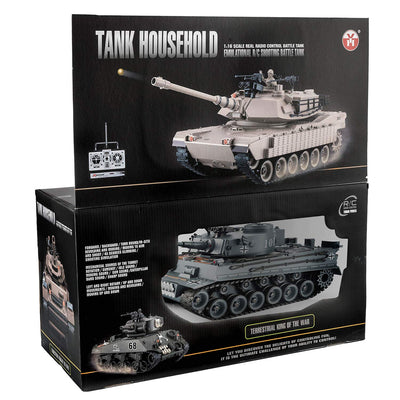 GOODS+GADGETS Ferngesteuerter RC German Tiger I 1:16 Modellbau Panzer 2.4GHz mit Schuss-Funktion, Sound - RTR (Tiger I)