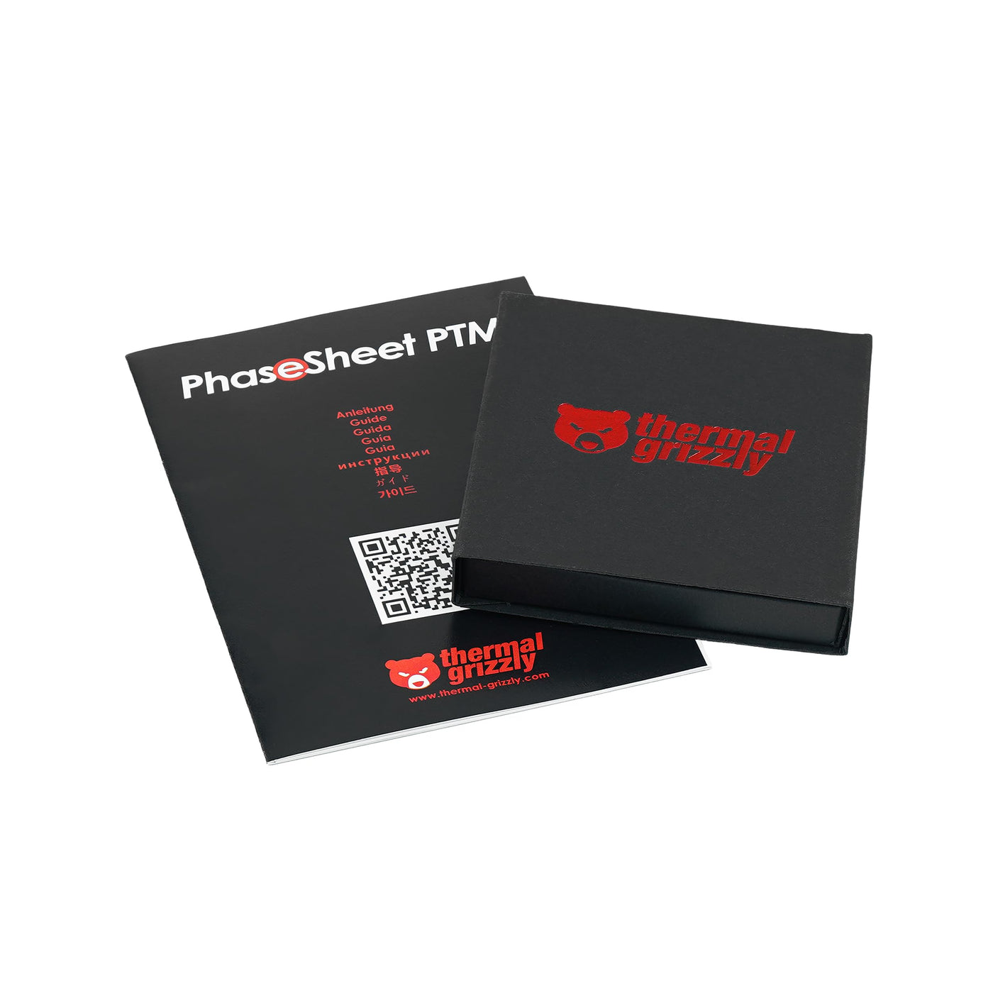 Thermal Grizzly - PhaseSheet PTM (50x40mm) - Hochleistungs-Wärmeleitpad mit Phasenwechselmaterial | Langlebig, Nicht elektrisch leitfähig | Für CPU, GPU & Elektronikkühlung