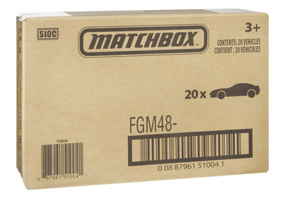 Matchbox FGM48-20er-Pack mit Poster, 1:64 Die-Cast Fahrzeuge Geschenkset, je 20 Spielzeugautos, zufällige Auswahl, für Sammler und Kinder ab 3 Jahren