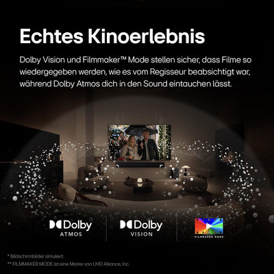 LG OLED65B4ELA TV 165 cm (65 Zoll) OLED Fernseher (α8 4K AI-Prozessor, webOS 24, Dolby Vision, bis zu 120Hz) [Modelljahr 2024]