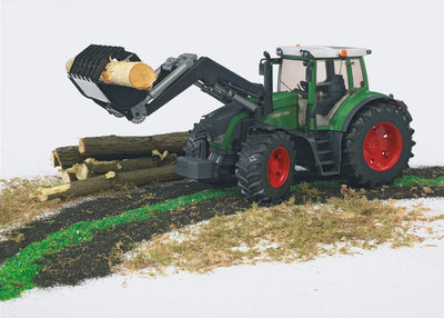 bruder 03041 - Fendt 936 Vario mit Frontlader - 1:16 Fahrzeuge, Traktor, Trecker, Schlepper, Bulldog, Landwirtschaft, Bauernhof, Forstwirtschaft, bworld, Anhänger