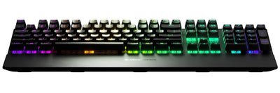 SteelSeries Apex 7 - Mechanische Gaming-Tastatur – OLED Smart Display – Rot Schalter – Deutsches (QWERTZ) Layout - Standard