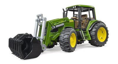 bruder 02052 - John Deere 6920 mit Frontlader - 1:16 Fahrzeug, Traktor, Trecker, Schlepper, Bulldog, Bauernhof, Landwirtschaft, Feldarbeit, Maschine, bworld, Spielzeug