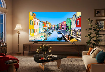 TCL 65T7B 65-Zoll QLED Pro Fernseher, 4K Ultra HD, HDR Pro, Smart TV Unterstützt von Google TV (Dolby & Atmos, Motion Clarity, Freihändige Sprachsteuerung, Kompatibel mit Google Assistant & Alexa)