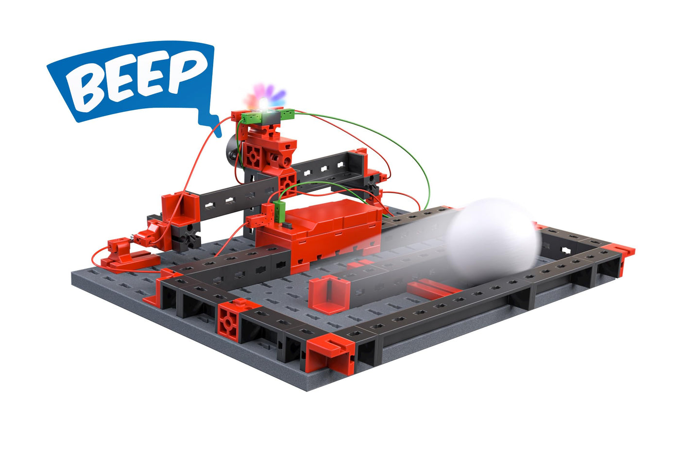 fischertechnik E-Tec 571905 – Elektrik-Baukasten für Kinder, Experimentierkasten mit 11 Modellen, ab 8 Jahren, Black