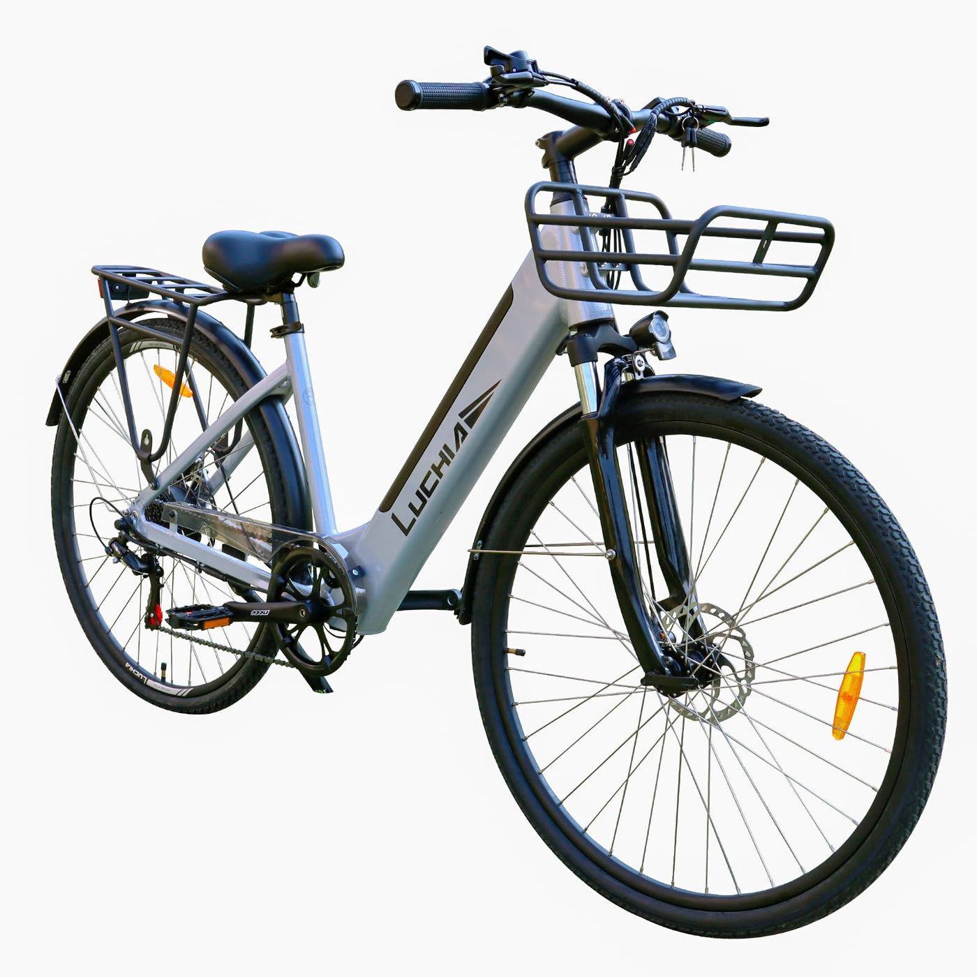 ZIMONDA Ebike Herren Damen Drehmomentsensor Elektrofahrräder 27.5 Zoll Mit 250W Motor & 36V City|Mountain E Fahrräder Professionelles 6-Gang-Getriebe bis zu100KM (Silbrig)