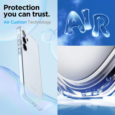 Spigen Liquid Crystal Hülle Kompatibel mit Samsung Galaxy A55 5G -Crystal Clear