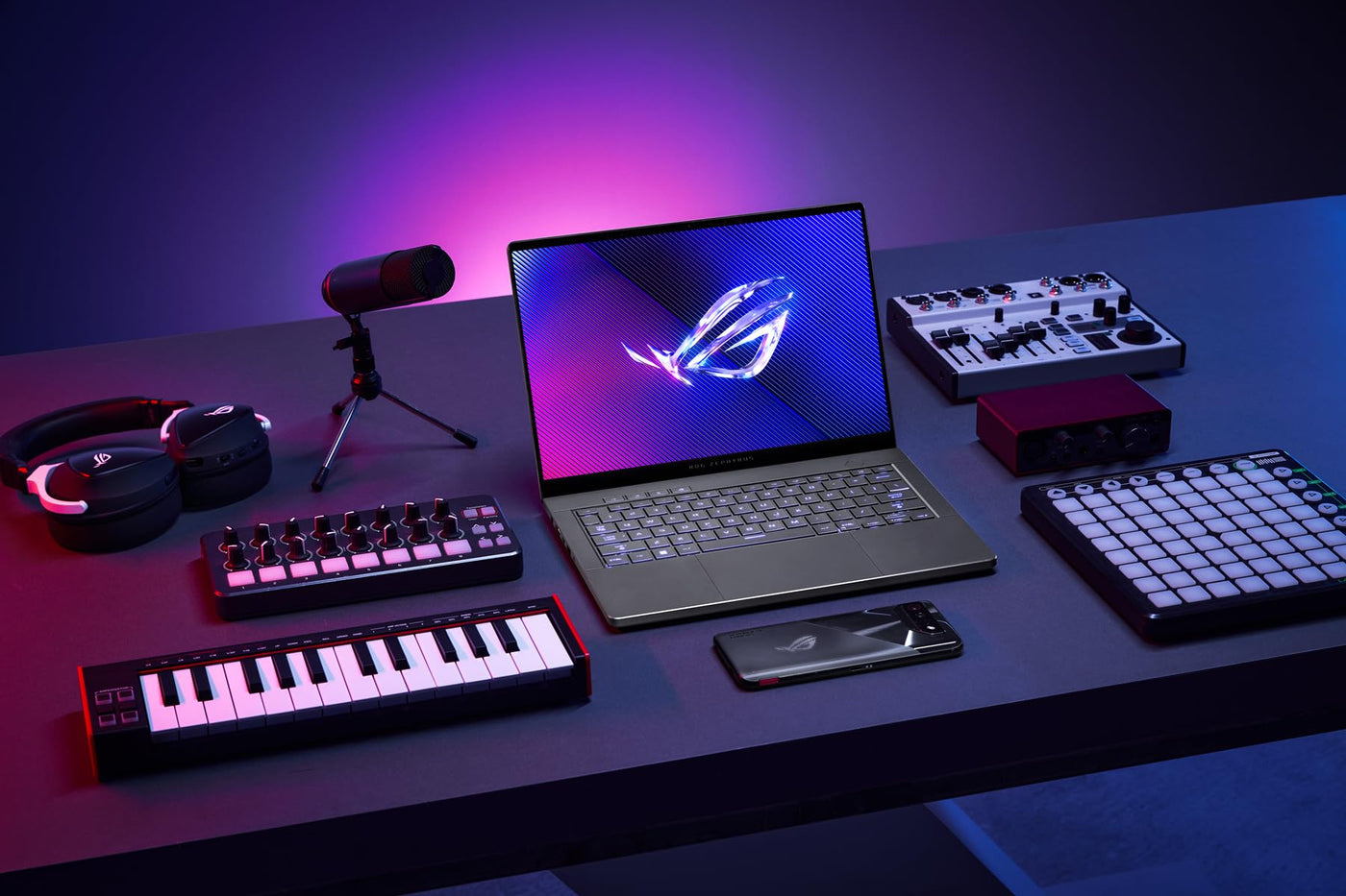 ASUS ROG Zephyrus G14 GA403UP Laptop | 14" 2,8K 120Hz/0,2ms 16:10 OLED Display | AMD Ryzen 9 270 | 32GB RAM | 1TB SSD | NVIDIA RTX 5070 | Win11 Home | QWERTZ | Eclipse Gray | 3Monate GamePass