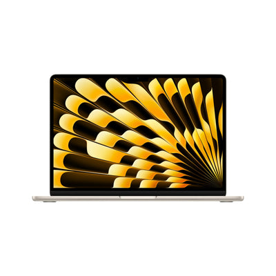 Apple 13" MacBook Air Laptop mit M3 Chip: 13,6" Liquid Retina Display, 24 GB gemeinsamer Arbeitsspeicher, 512 GB SSD Speicher, beleuchtete Tastatur, 1080p FaceTime HD Kamera, Polarstern