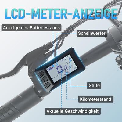 AOIHO E Bike, 20" EBike Klapprad mit 48V 374.4 Wh Lithium-Akku, Reichweite Max 70KM, Elektrofahrräder 250W Motor, 5 Fahrmodi, City E Fahrrad Herren Damen mit 7 Gängen EU-Konformes Klapprad E-Bike
