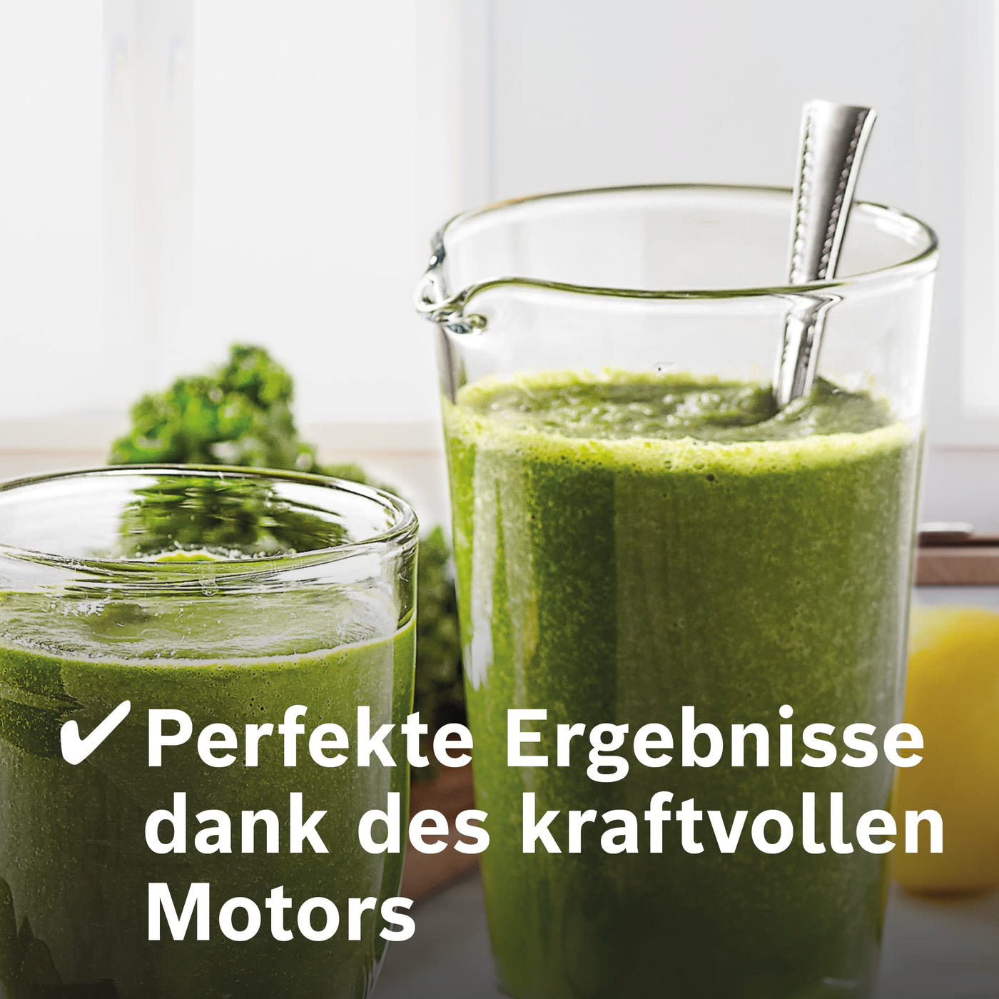 Bosch Standmixer VitaBoost MMBH6P6BDE, 6-Klingen-Edelstahlmesser, 2,5l Tritan-Mixbehälter, Stopfer, 6 Automatikprogramme, Rezeptbuch, BPA-frei, einfache Reinigung, 45,000 U/min, 1600 W, schwarz