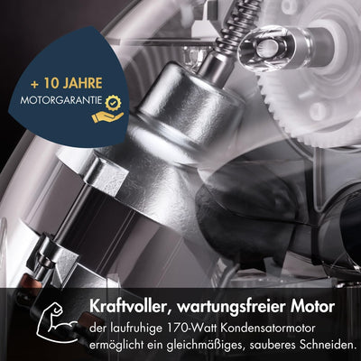 GRAEF. Master M20EU Allesschneider Edelstahl, Silber