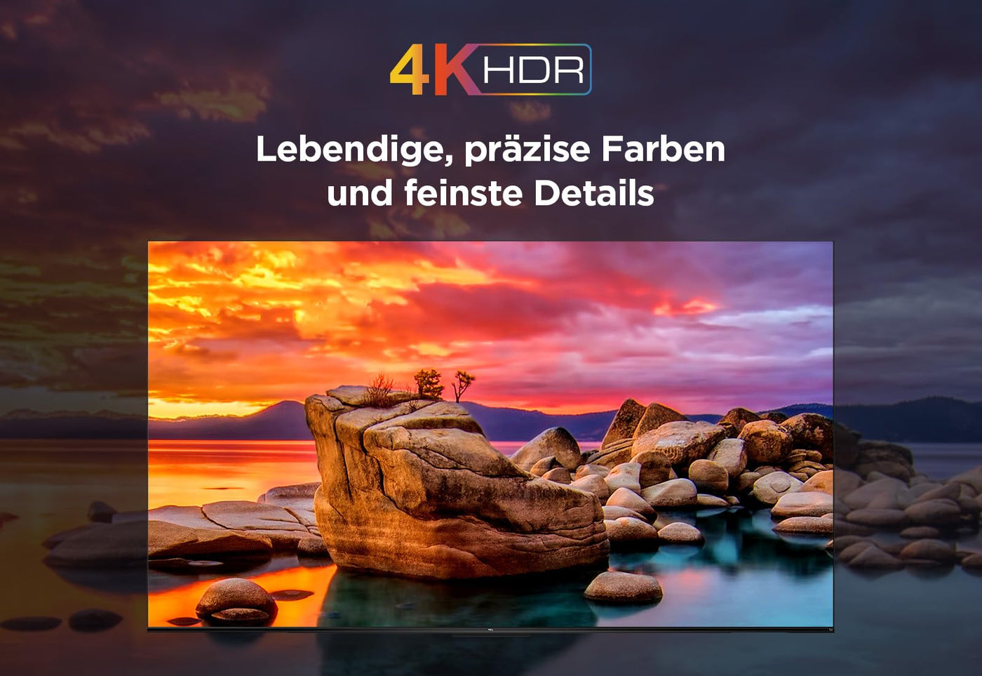 TCL 50PF650 50-Zoll 4K Ultra HD, HDR TV, Smart LED Fire TV (Dolby Vision, Dolby Atmos, DTS, HDR 10, Alexa integriert, Airplay2, Miracast)