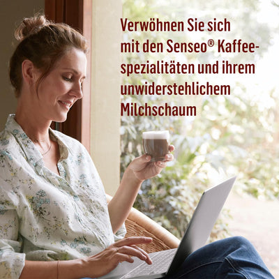 Senseo Pads Cappuccino, 16 Kaffeepads, 5 x 16 Getränke in der Vorratspackung