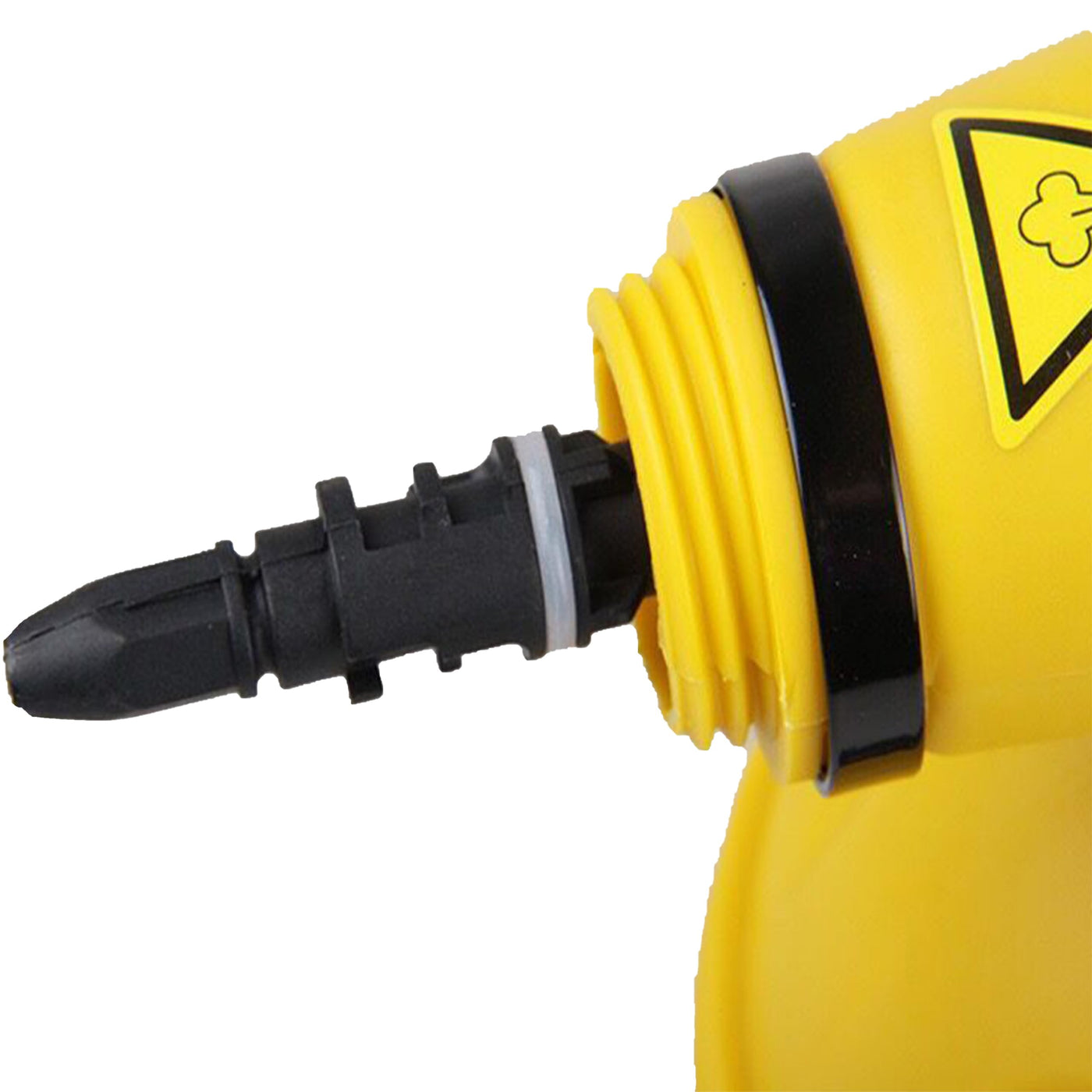 Retoo Dampfreiniger, Handgerät, Handheld mit 450 ml Tank, 900 W Handdampfreiniger, Geeignet für Polstermöbel, Küche, Boden, Fenster, Teppiche, Gelb