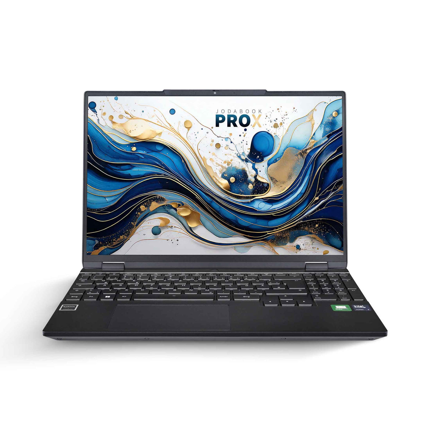 JodaBook Pro X S15 | 15,3" WQXGA 120Hz | Core Ultra 155H | RAM: 64GB (DDR5) | SSD: 4TB | Aluminium Gehäuse | beleuchtete Tastatur | Windows 11 Pro | Office 2024 Pro | Rucksack