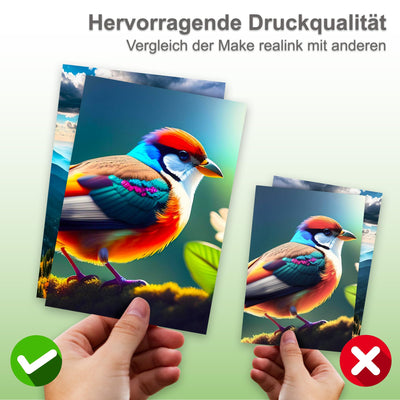 realink Bundle TS6350a Drucker (mit Scanner und Kopierer) mit 10 XXL Druckerpatronen