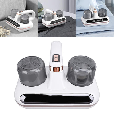 Jiawu Staubsauger des Bett-16Kpa, Akku-Matratzenstaubsauger mit 4 Waschbaren Ersatzfiltern, Leistungsstarker Hand-Tiefenreiniger mit Saugfunktion Zum Staubsaugen von Betten, Laken, Sofas