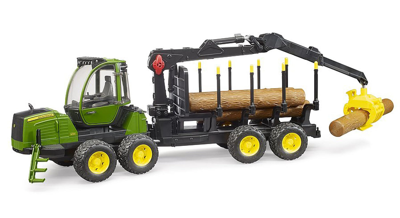 Bruder 2133 - Traktor John Deere mit Anhanger