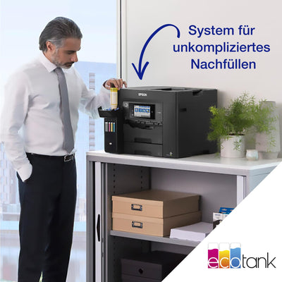 EcoTank ET-5855 DIN-A4-Multifunktions-Wi-Fi-Tintentankdrucker mit Fax