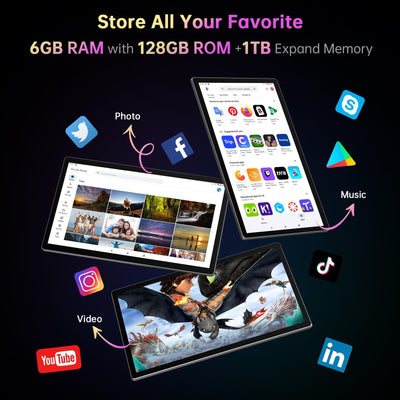 MESWAO 15,6 Zoll Tablet, MES-B3 Android 14 Großes Tablets mit IPS-Display, Helio G99 Octa-Core, 6GB RAM+128GB ROM(1TB TF) Tablett, 12000mah, BT5.0, 2.4G/5G WiFi, 32MP Kamera