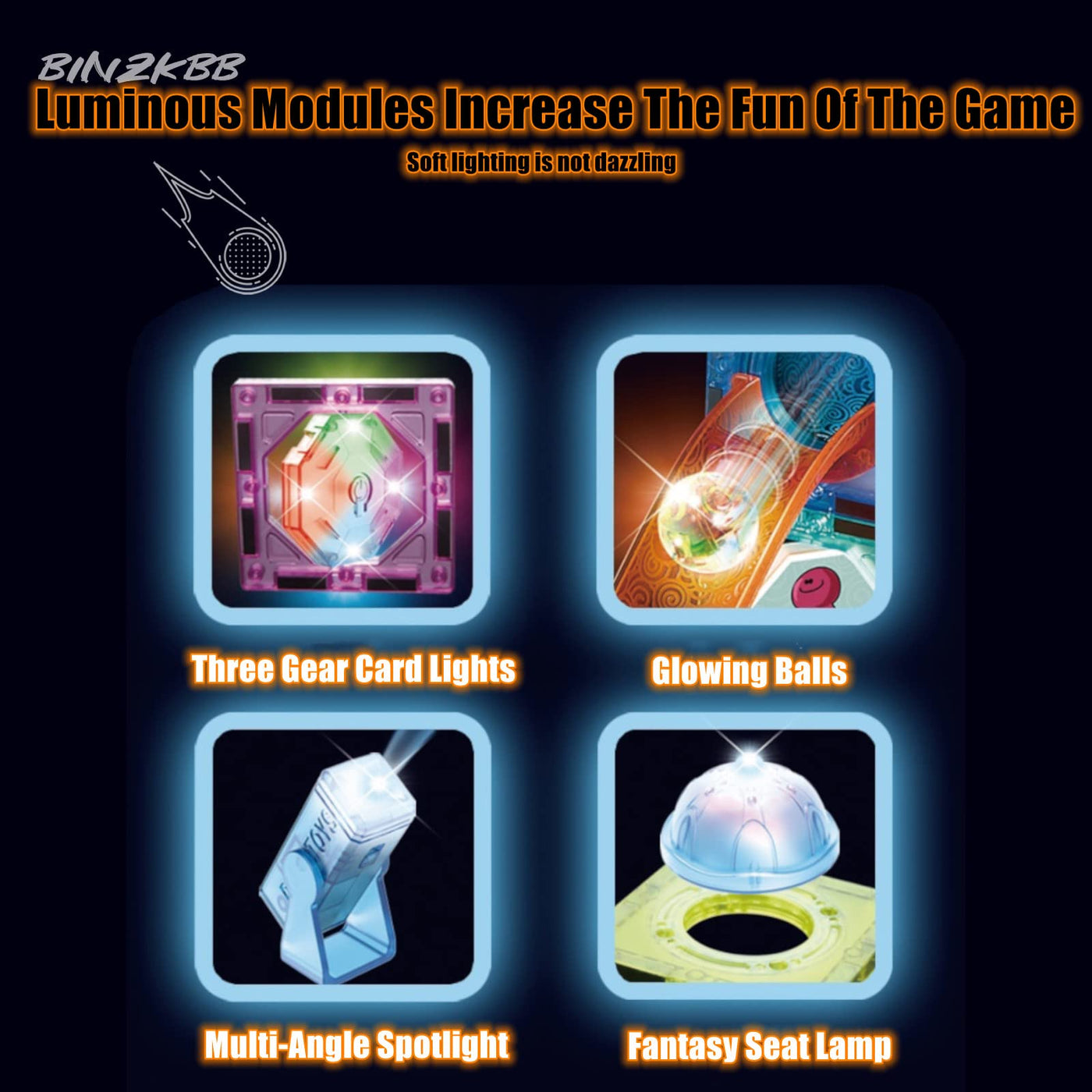 BINZKBB Magnetische Bausteine Magnet 110 Teile Konstruktion Bauen Blöcke Set,Montessori Spielzeug für Kinder ab 5 6 7 8 9 10+Jahre Alt,Ideales pädagogisches Spielzeug Mädchen Jungen Geschenk