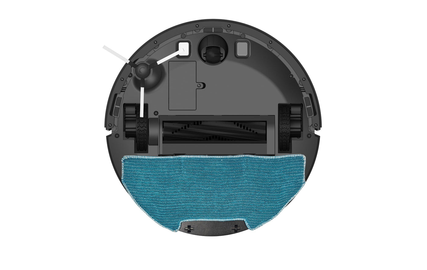 aeco VacuBot X5 PLUS Saug/Wischroboter & Absaugstation 5000Pa Saugkraft/LDS Navigation/120m²Saug- & 100m²Wischbereich/160min Akkulaufzeit/18mm Hindernisüberwindung/Infrarot Fernbedienung/App-Steuerung