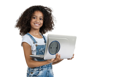 Vtech Genio Lernlaptop – Lerncomputer mit Internetzugang, Textprogramm und Lerninhalten zu Buchstaben, Wörtern, Mathe, Logik u. v. m. – Für Kinder von 5-12 Jahren