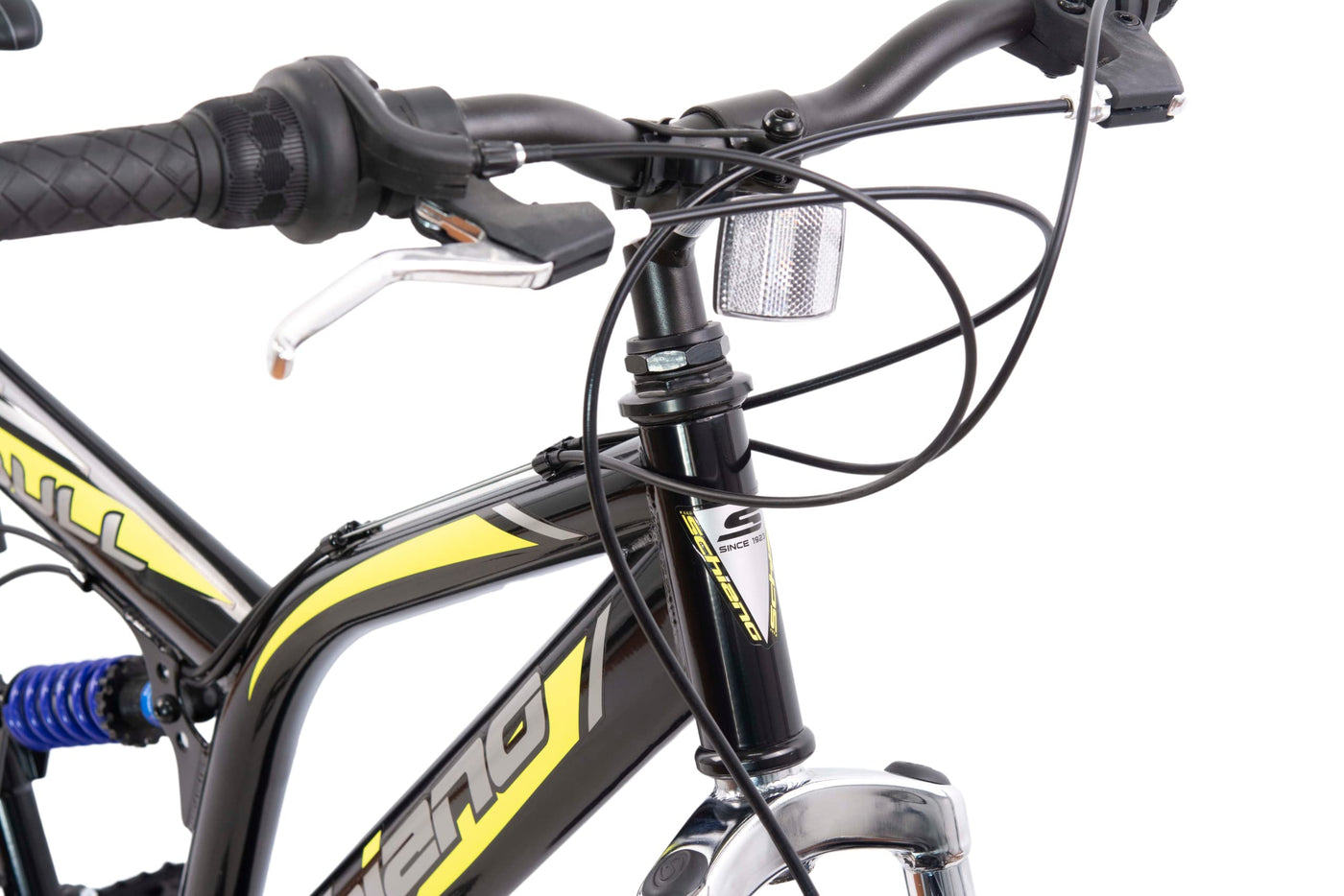 F.lli Schiano Bull Mountainbike 26 Zoll, in Schwarz-Gelb