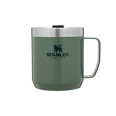 Stanley Classic Legendary Camp Mug Thermobecher 354 ml - Hält 1.5 Stunden Heiß - 3 Stunden Kalt - BPA-Frei - Spülmaschinenfest - Edelstahl Kaffeebecher To Go - Green
