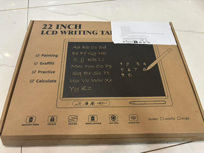 surekuo LCD schreibtafel kinder 22 zoll bunte lcd schreibtafel 2 Stiften und Verstellbarem Ständer, Ist Ein Pädagogisches Lernspielzeug Für Im Alter Von 3-12 Weihnachtsgeschenke